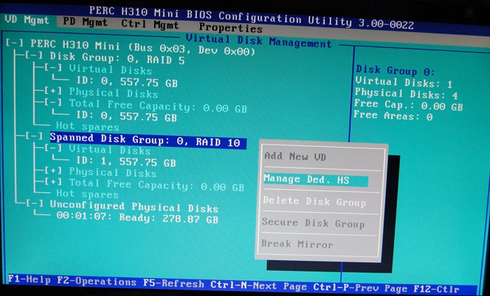 DELL R720 服务器 RAID 阵列卡配置图解 DELL R720 服务器 RAID 阵列卡配置图解