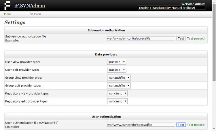 CentOS6.5 安装 SVN & 可视化管理工具 iF.SVNAdmin CentOS6.5 安装 SVN & 可视化管理工具 iF.SVNAdmin