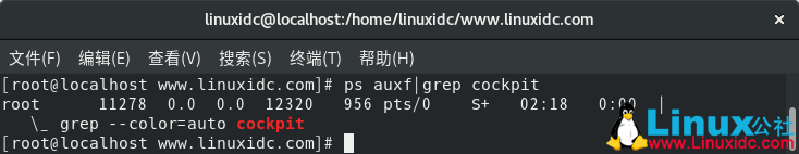 如何在 CentOS 8 中安装 Cockpit Web 控制台