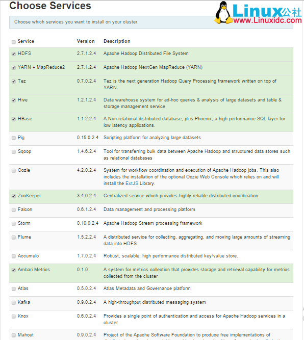 HDP2.4 安装图文详细教程 HDP2.4 安装图文详细教程