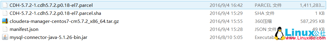 CentOS7 下 CDH2.7.2 安装部署 CentOS7 下 CDH2.7.2 安装部署