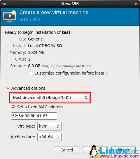 配置 KVM 服务器使虚拟机能与局域网其他主机通信 配置 KVM 服务器使虚拟机能与局域网其他主机通信
