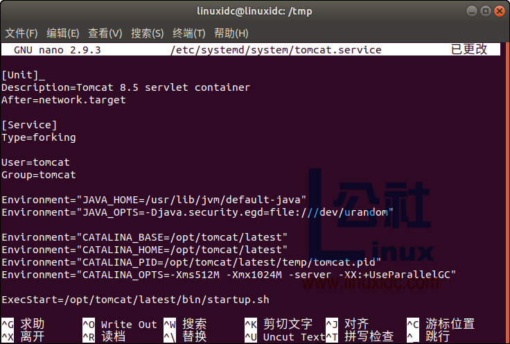 如何在 Ubuntu 18.04 上安装 Tomcat 8.5.31 如何在 Ubuntu 18.04 上安装 Tomcat 8.5.31