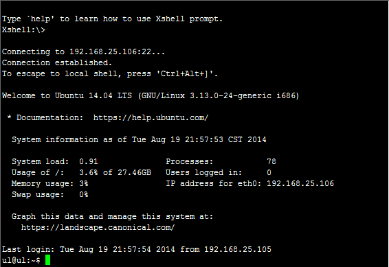 Ubuntu Server 14.04 LTS 下搭建 LAMP 环境图文详解 Ubuntu Server 14.04 LTS 下搭建 LAMP 环境图文详解