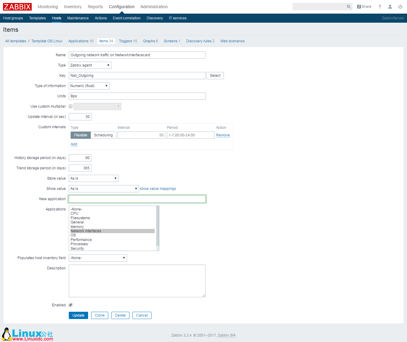 CentOS 7.2 下搭建 Zabbix 3.2 实践图解教程 CentOS 7.2 下搭建 Zabbix 3.2 实践图解教程
