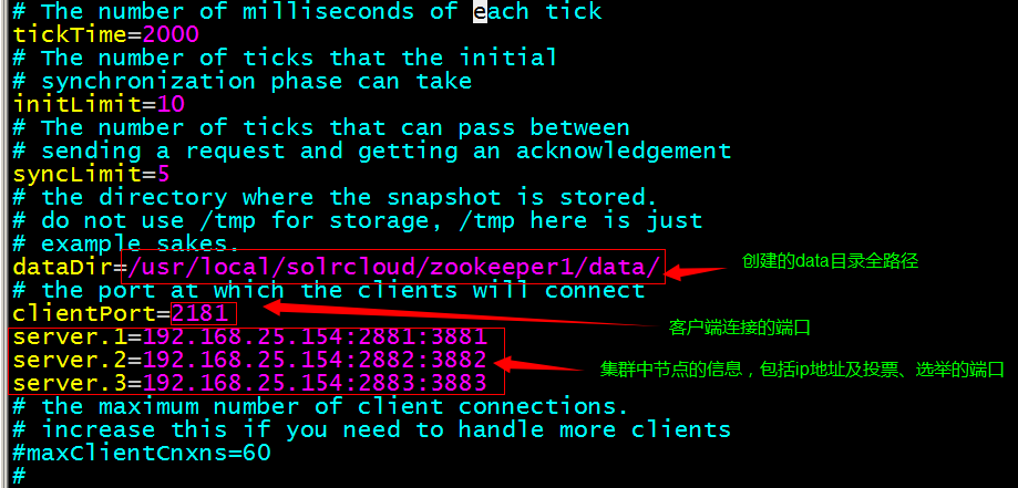 SolrCloud 高可用集群搭建 SolrCloud 高可用集群搭建