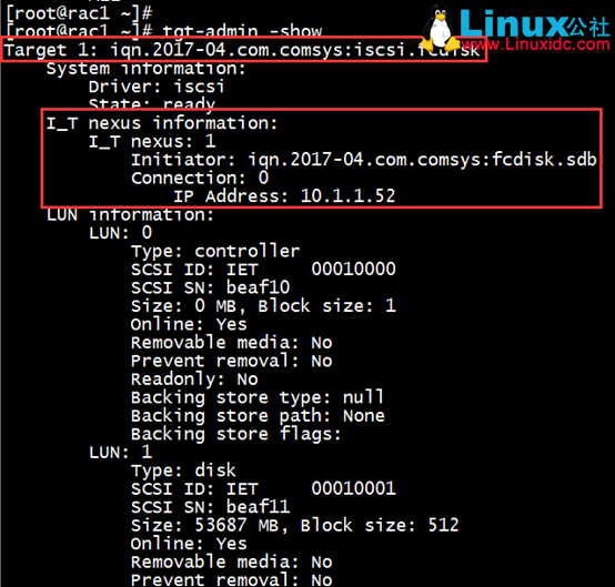 Linux 下搭建 iSCSI 共享存储详细步骤 Linux 下搭建 iSCSI 共享存储详细步骤