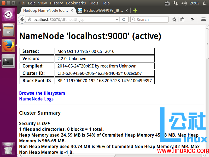 Ubuntu 下安装 Hadoop 详解(单机模式 + 伪分布模式) Ubuntu 下安装 Hadoop 详解(单机模式 + 伪分布模式)