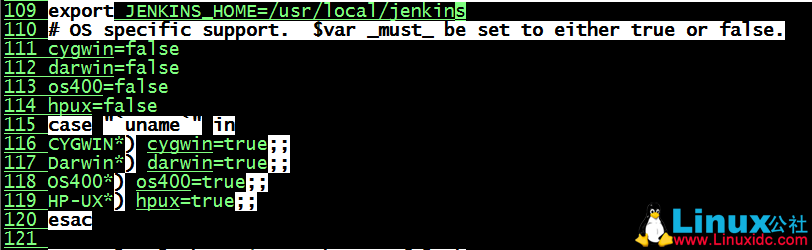 Linux 环境更改 Jenkins 默认主目录 Linux 环境更改 Jenkins 默认主目录