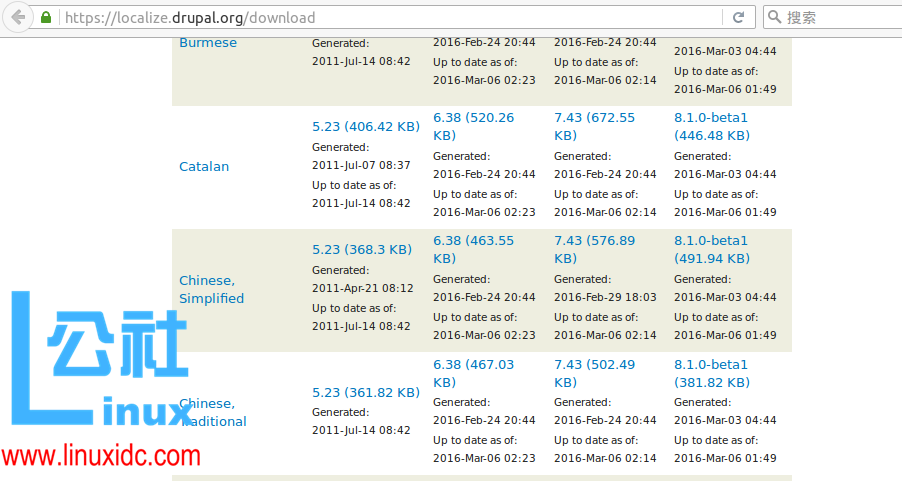 Linux 上 Drupal7 安装教程 Linux 上 Drupal7 安装教程