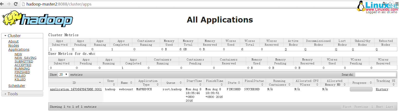 Hadoop 2.6.0 HA 高可用集群配置详解 Hadoop 2.6.0 HA 高可用集群配置详解