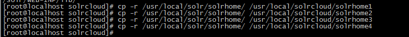 Solr 集群 solrCloud 的搭建 Solr 集群 solrCloud 的搭建