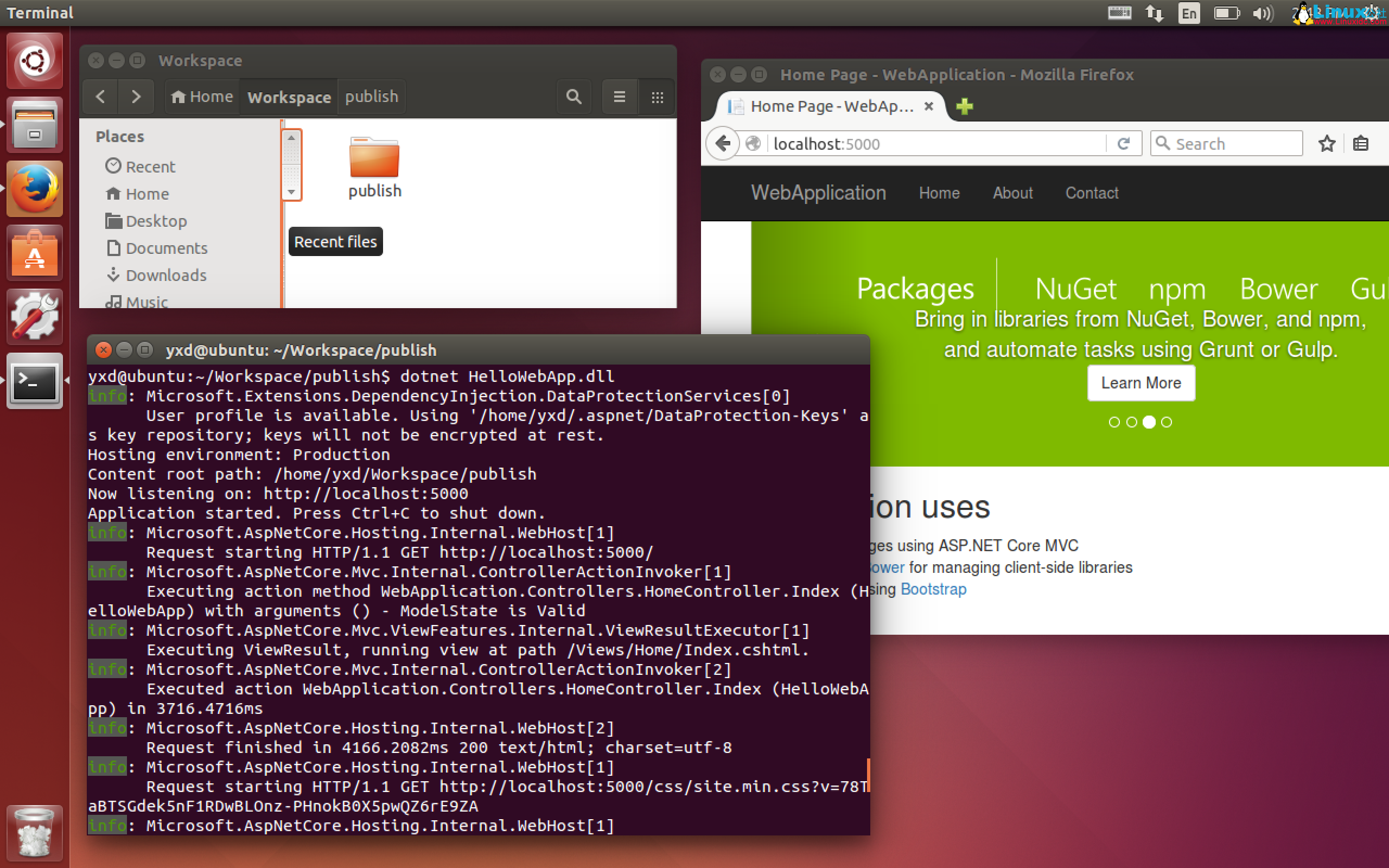 Asp.Net Core 发布和部署(MacOS + Linux + Nginx) Asp.Net Core 发布和部署(MacOS + Linux + Nginx)