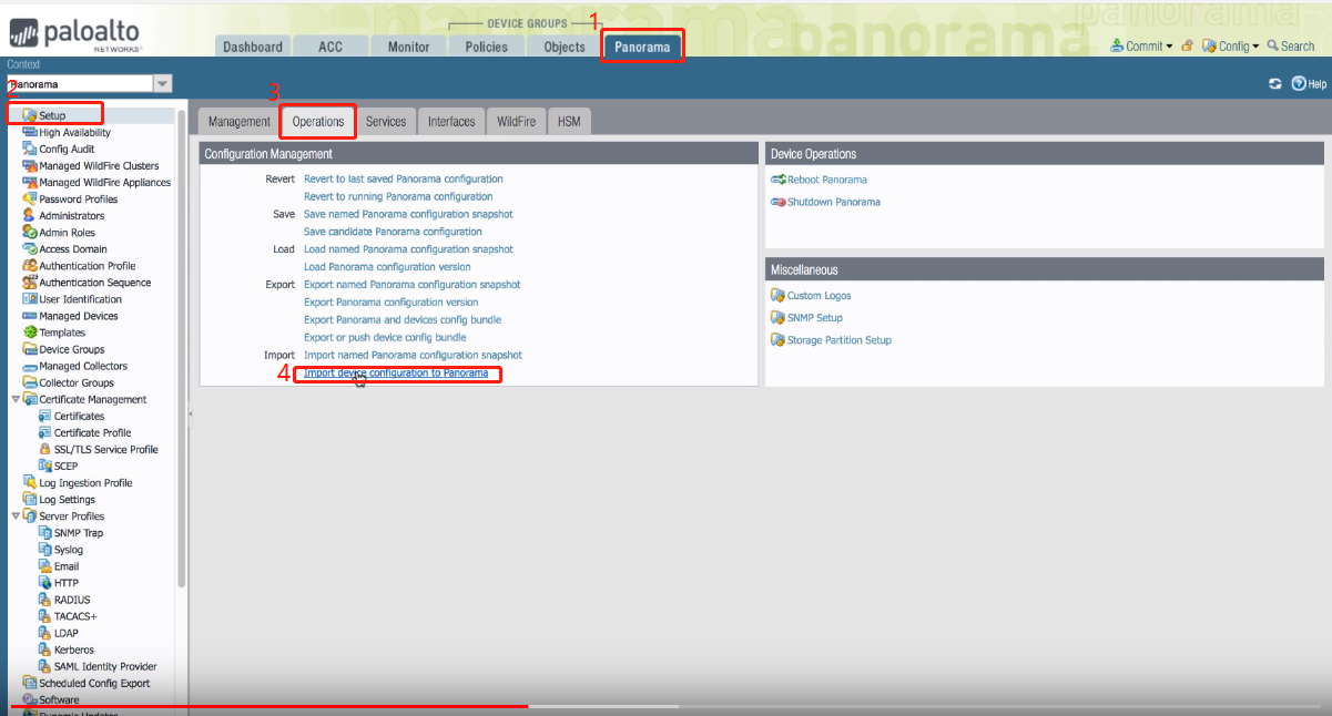 迁移 PaloAlto HA 高可用防火墙到 Panorama 迁移 PaloAlto HA 高可用防火墙到 Panorama