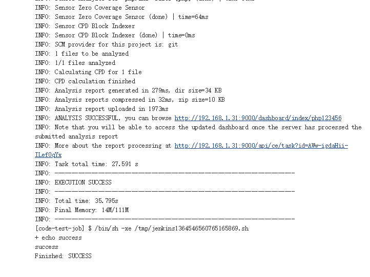 部署 SonarQube 代码检测服务以及 jenkins 实现代码自动测试、自动部署 部署 SonarQube 代码检测服务以及 jenkins 实现代码自动测试、自动部署