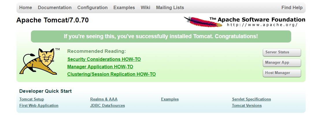 CentOS 7 下安装 Tomcat CentOS 7 下安装 Tomcat