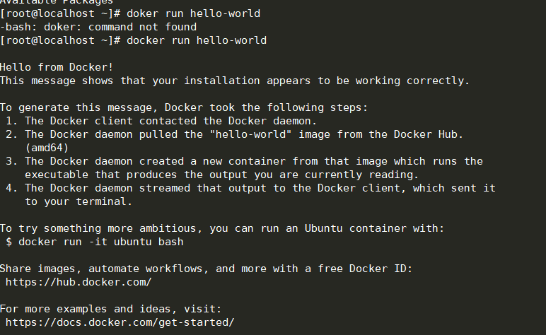 CentOS 7 下 Docker CE 安装配置简述