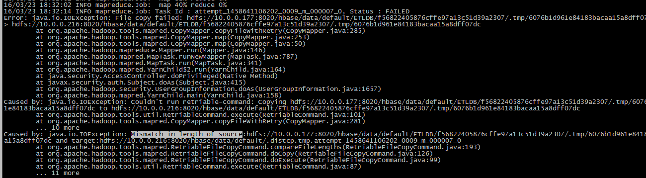 Hadoop+Hbase 集群数据迁移问题 Hadoop+Hbase 集群数据迁移问题