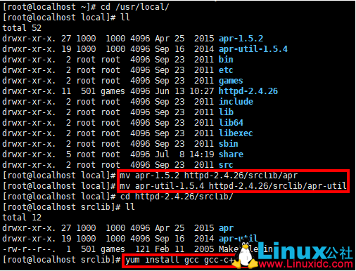 Linux 下 Apache HTTP Server 2.4.26 的安装 Linux 下 Apache HTTP Server 2.4.26 的安装
