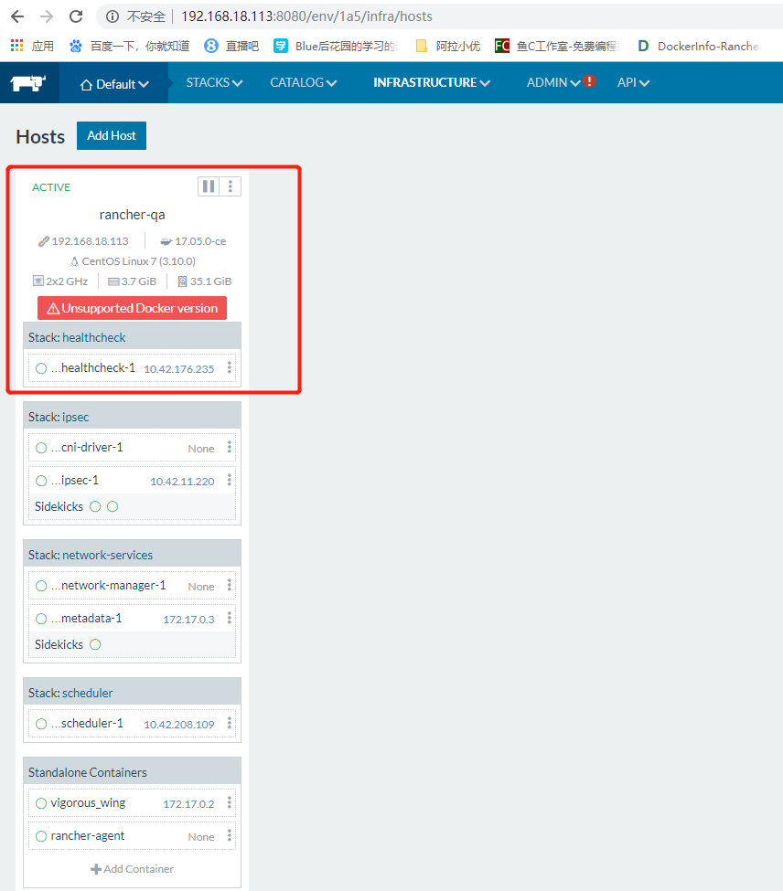 CentOS 安装部署 Rancher Server