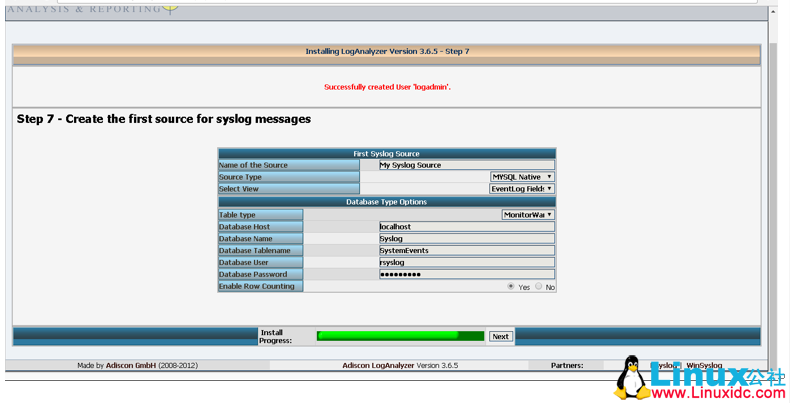 Rsyslog 日志服务器搭建以及 Loganalyzer 安装使用 Rsyslog 日志服务器搭建以及 Loganalyzer 安装使用