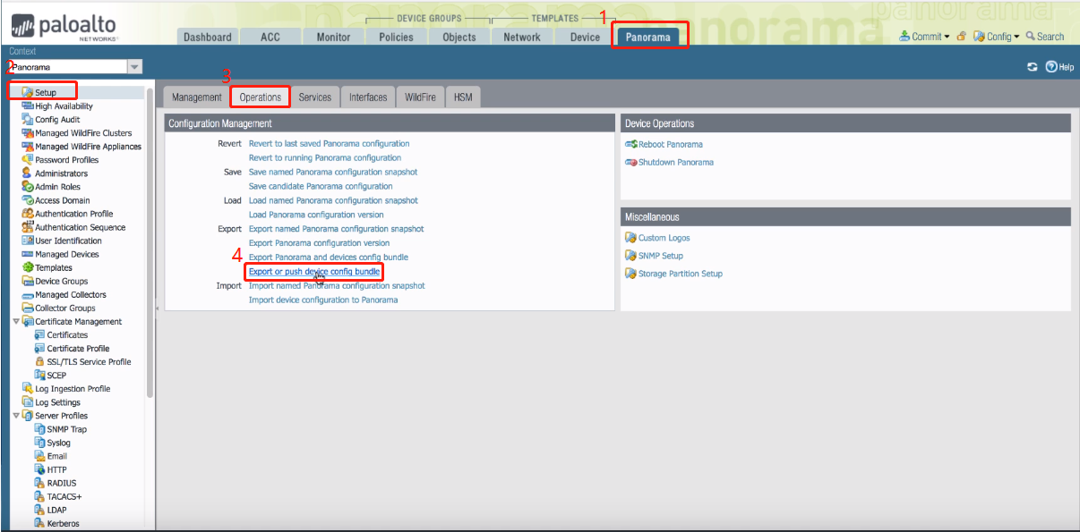 迁移 PaloAlto HA 高可用防火墙到 Panorama 迁移 PaloAlto HA 高可用防火墙到 Panorama