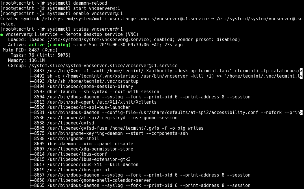 如何在 RHEL 8 上安装 VNC 服务器 如何在 RHEL 8 上安装 VNC 服务器