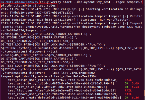 使用 Rally 来实现 Openstack Tempest 测试 使用 Rally 来实现 Openstack Tempest 测试