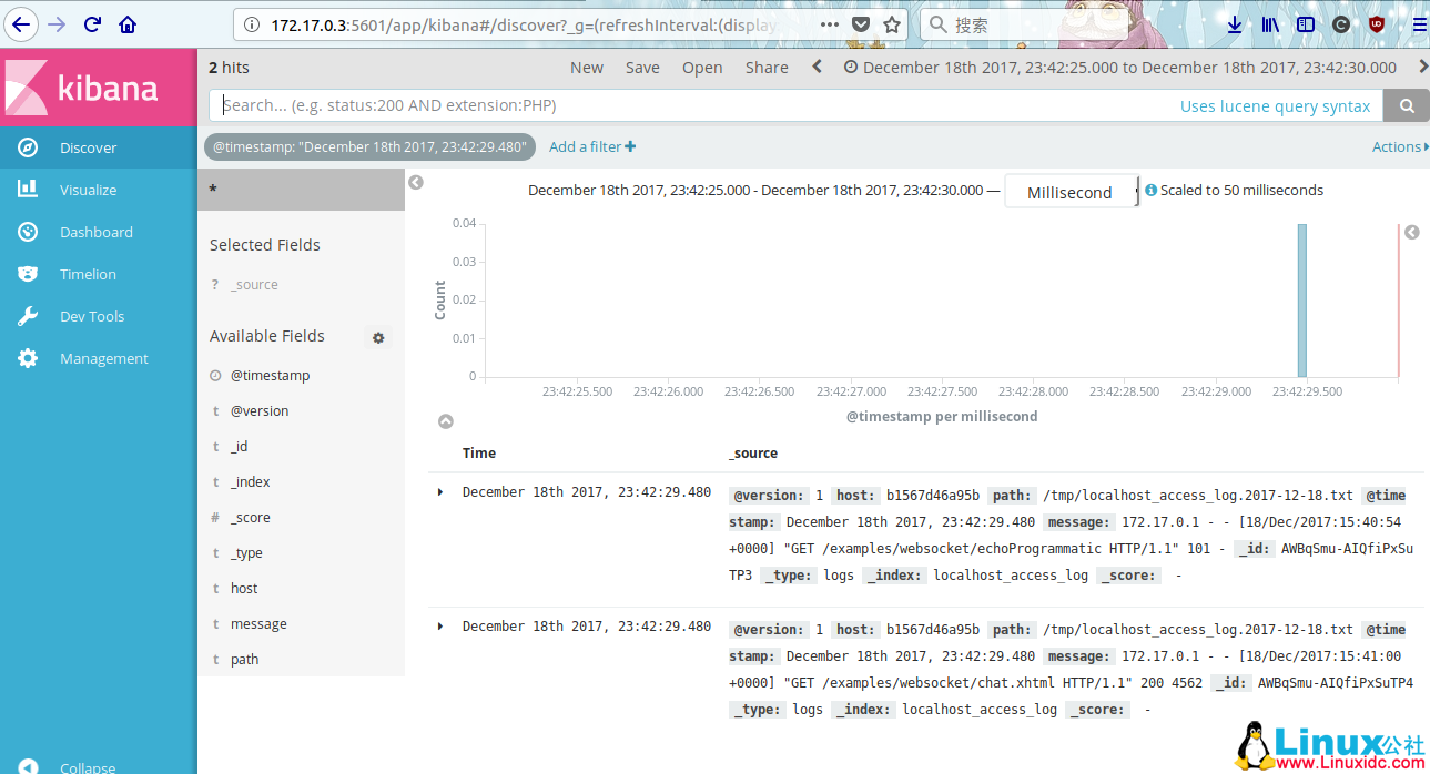 Docker 搭建 ELK 分析 Tomat 日志 Docker 搭建 ELK 分析 Tomat 日志