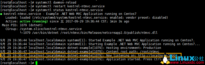 CentOS 7 环境下使用 Nginx 托管.Net Core 应用程序 CentOS 7 环境下使用 Nginx 托管.Net Core 应用程序