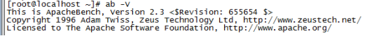 Apache 性能测试工具 ab 安装使用 Apache 性能测试工具 ab 安装使用