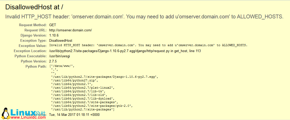 Linux 下 Django+Nginx+uWSGI 安装部署 Linux 下 Django+Nginx+uWSGI 安装部署