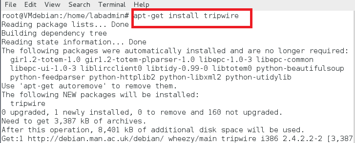 如何在 Debian 中配置 Tripewire IDS 如何在 Debian 中配置 Tripewire IDS