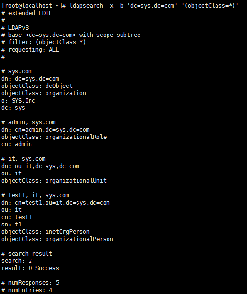 CentOS 7 下 OpenLDAP 编译安装及配置