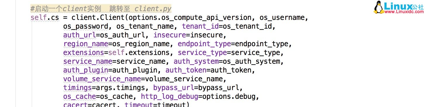 当你输入 nova boot 时，client 做了什么？