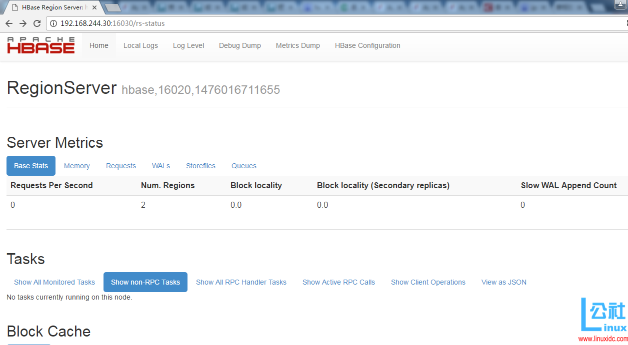 HBase 的伪分布式安装 HBase 的伪分布式安装