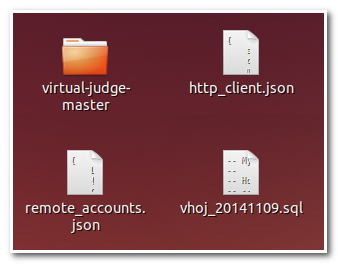 Ubuntu 14.04 下 Virtual Judge 的搭建
