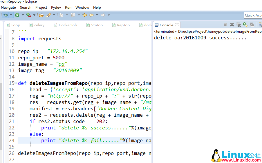 删除 Docker 私有仓库中的镜像 删除 Docker 私有仓库中的镜像