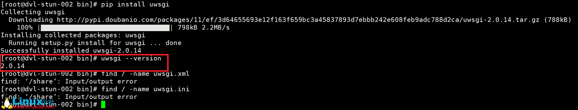 uWSGI 安装步骤简述 uWSGI 安装步骤简述