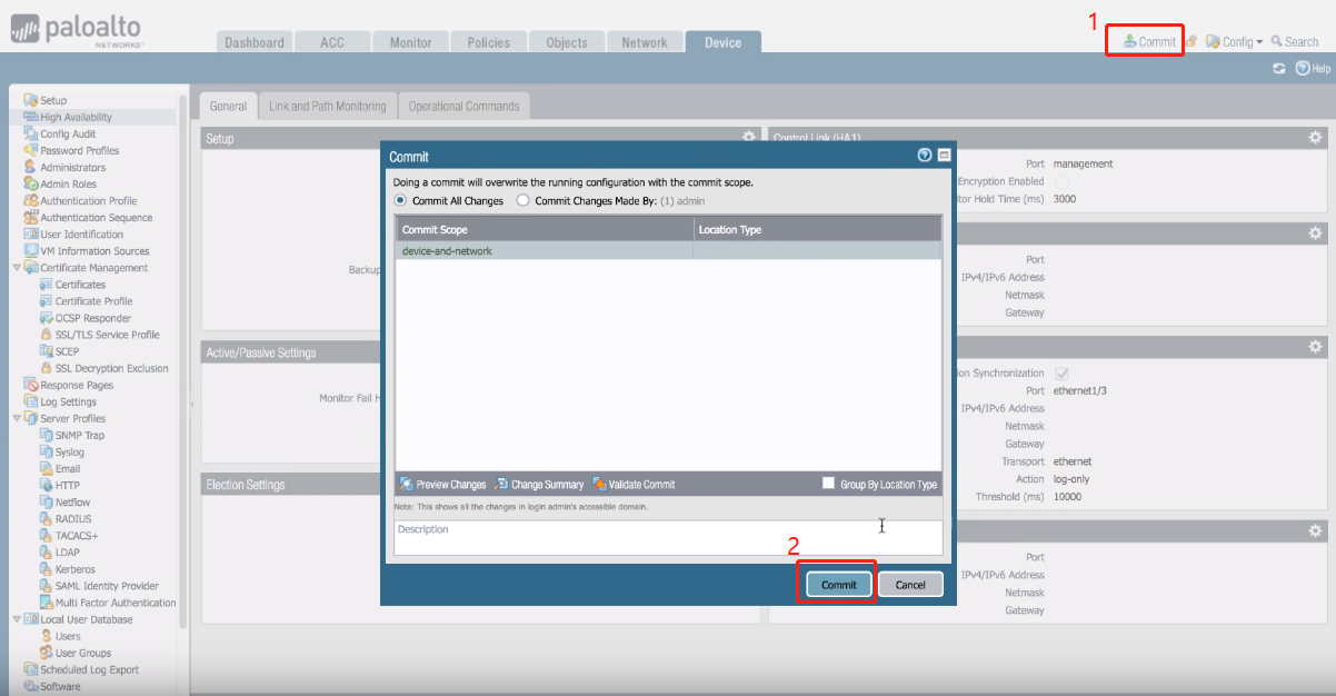 迁移 PaloAlto HA 高可用防火墙到 Panorama 迁移 PaloAlto HA 高可用防火墙到 Panorama