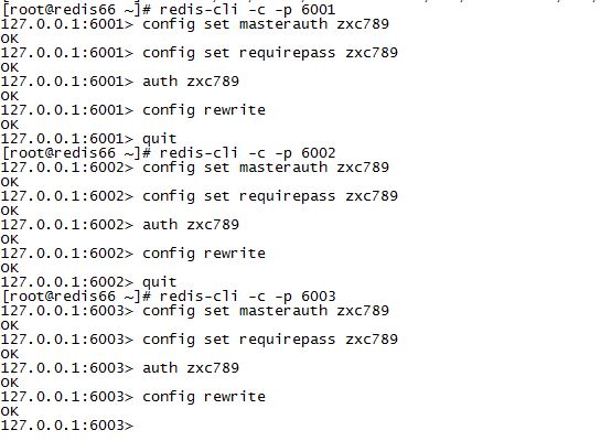 Redis 5.0 Cluster 集群带认证及客户端连接 Redis 5.0 Cluster 集群带认证及客户端连接