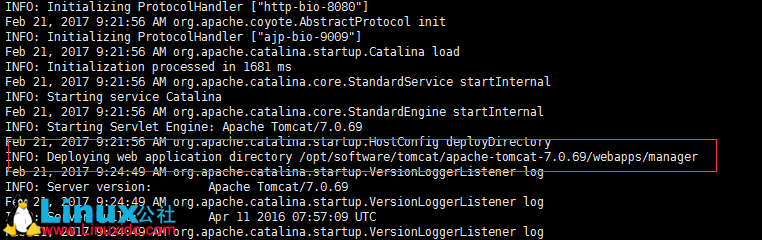 Tomcat 提示“INFO deploying web application directory......”解决方法 Tomcat 提示“INFO deploying web application directory......”解决方法
