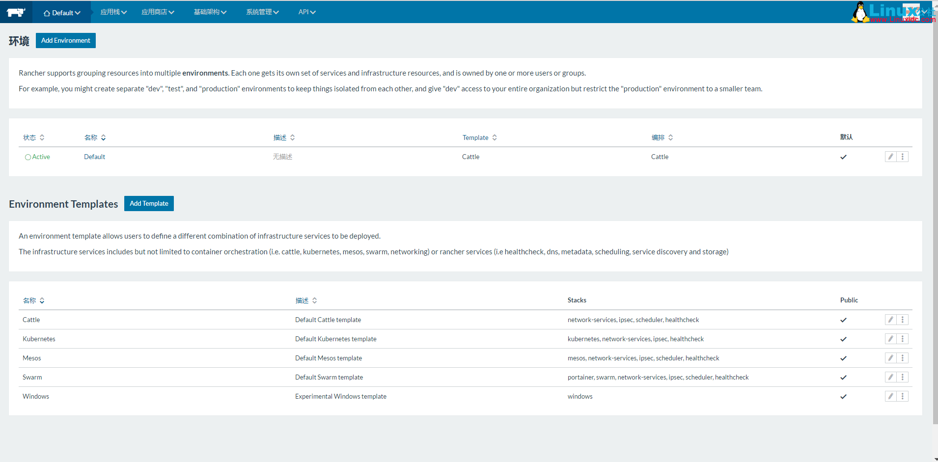 Rancher 常用操作及名词概念解析 Rancher 常用操作及名词概念解析