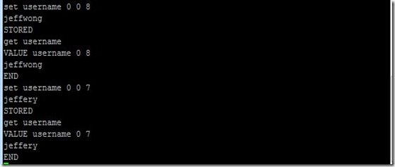 memcache 启动以及 telnet 命令详解 memcache 启动以及 telnet 命令详解