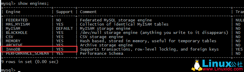 解决 MySQL 执行 SQL 文件时报 Error: Unknown storage engine'InnoDB'的错误