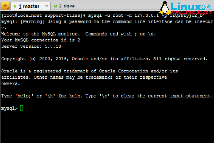 CentOS 7.2 下 MySQL5.7.13 安装和基于 SSL 加密的主从复制