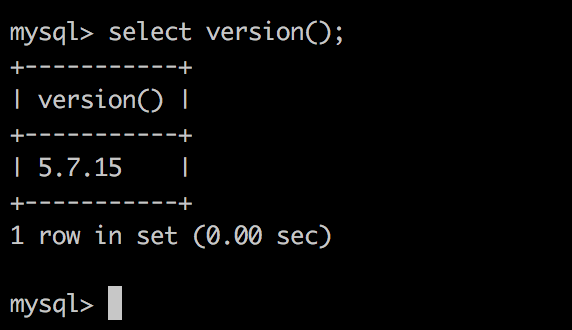 Linux 查看 MySQL 版本的四种方法