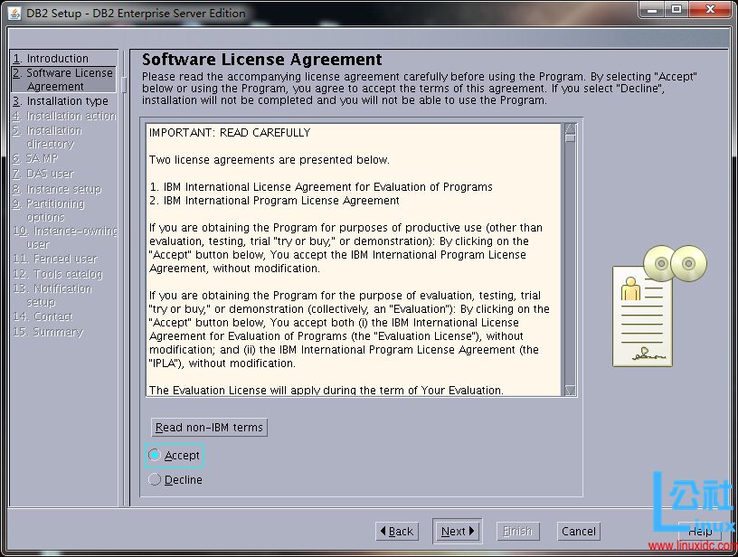 RHEL5 下安装 DB2 V9.7 数据库