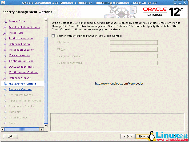Linux 系统安装 Oracle Database 12c 图文详解教程