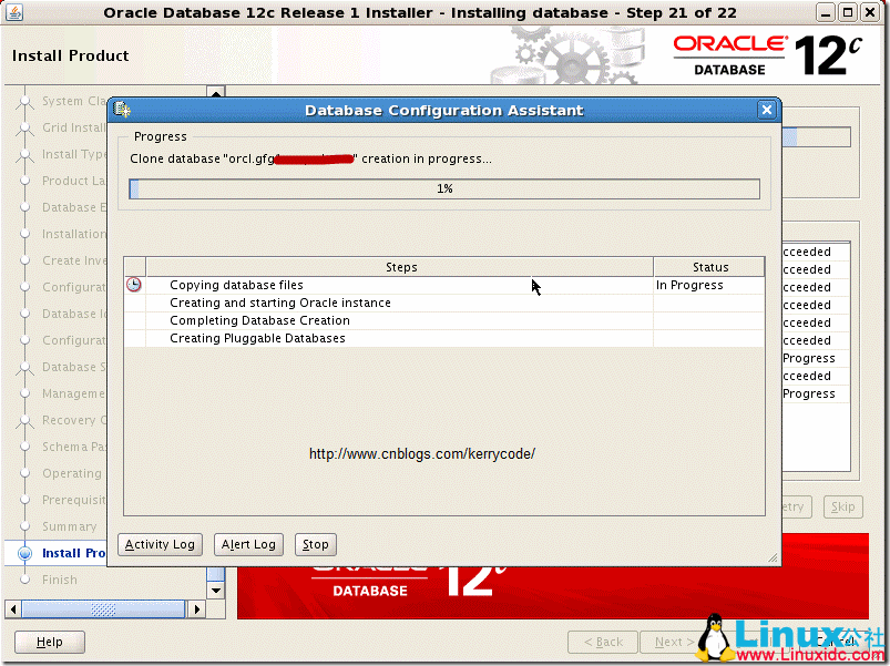 Linux 系统安装 Oracle Database 12c 图文详解教程